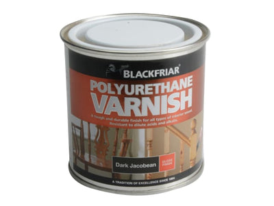 Blackfriar Polyurethane Varnish Gloss Dark Jacobean 250ml P85
