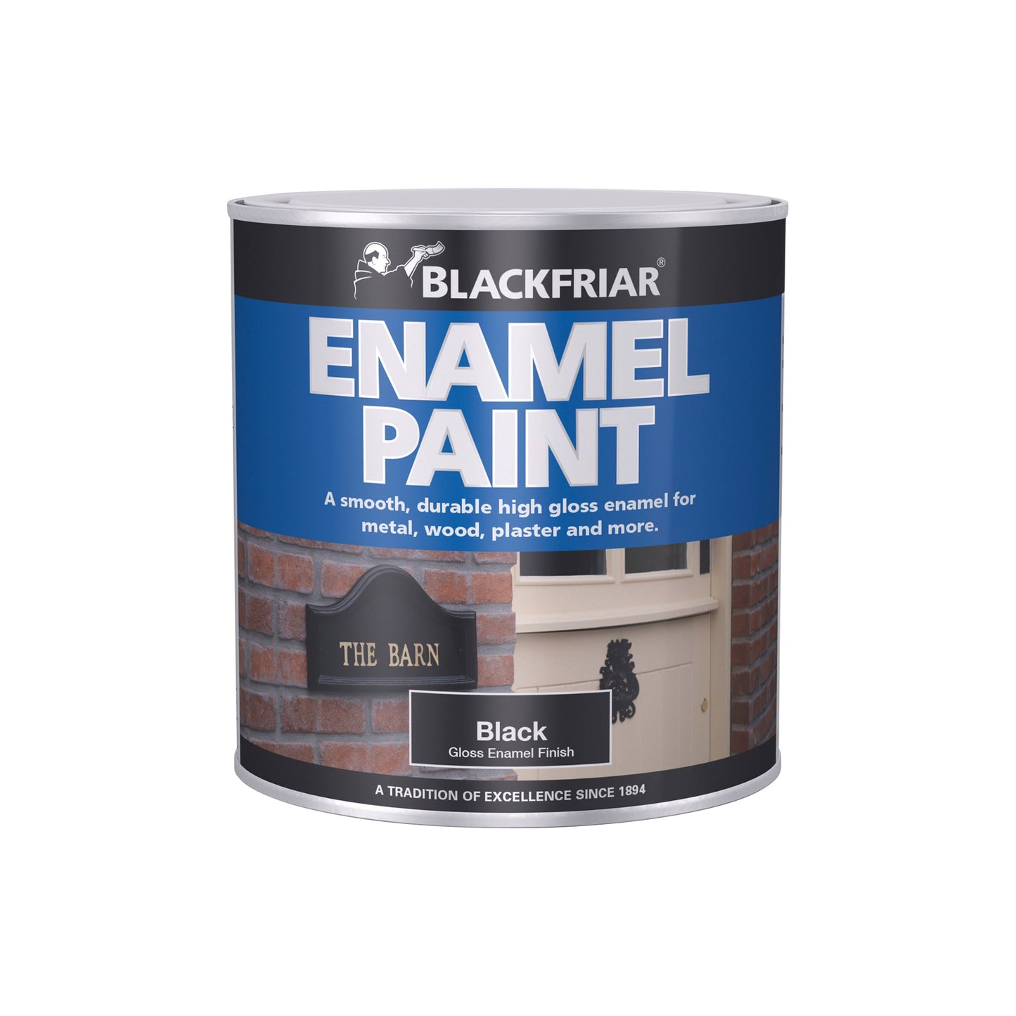 Blackfriar Gloss Paint Black 250ml
