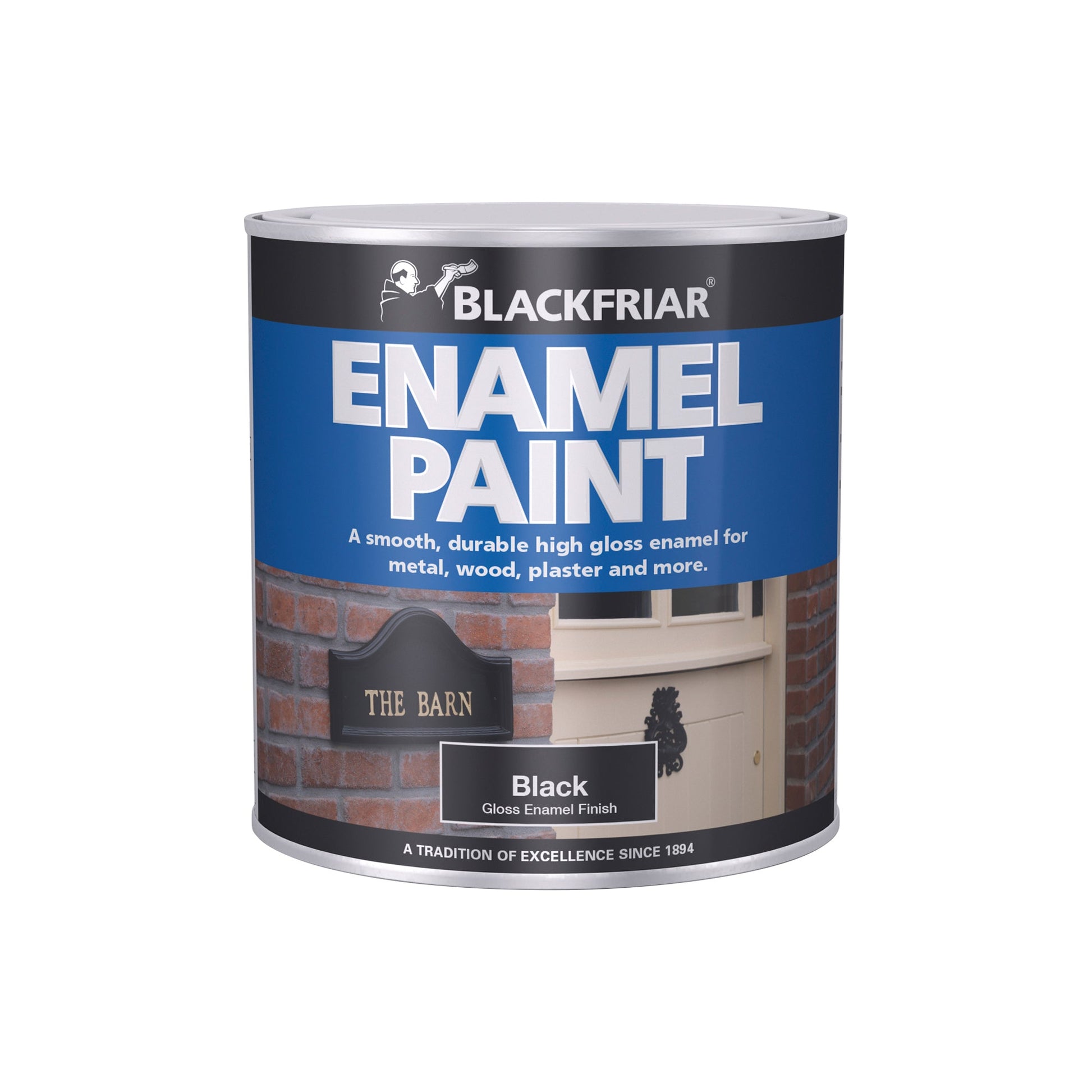 Blackfriar Gloss Paint Black 250ml