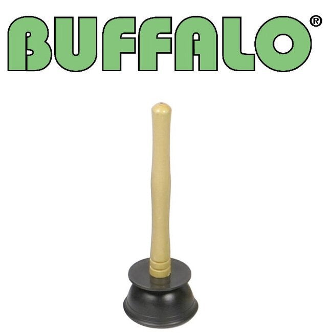 Buffalo Medium Rubber Cup Plunger 100mm 1018-2
