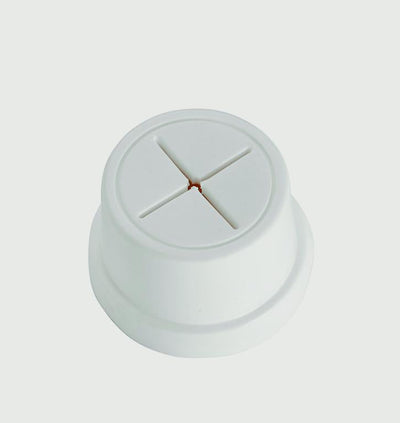 Securit Towel Holder White Single x 2 S6360