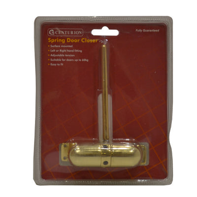 Centurion Brassed Surface Fixing Door Closer CD17P