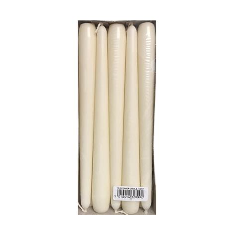 Price's Dinner Candles Pack 10 Ivory