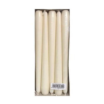 Price's Dinner Candles Pack 10 Ivory