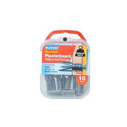 Plasplugs Plasterboard Fixing Regular Duty x 10 CF104