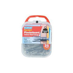 Plasplugs Plasterboard Fixing Regular Duty x 25 CF111