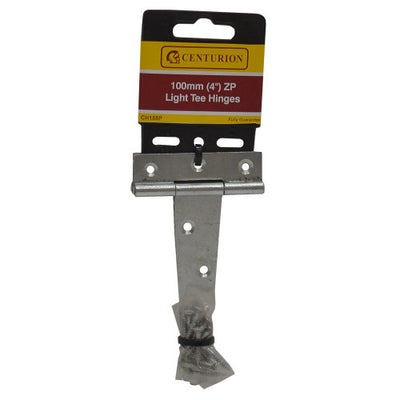 Centurion CH188P 100mm ZP Light Tee Hinges 1 Pair