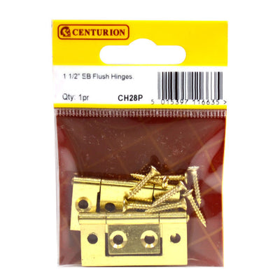 Centurion Flush Hinges EB 38mm 1 Pair CH28P