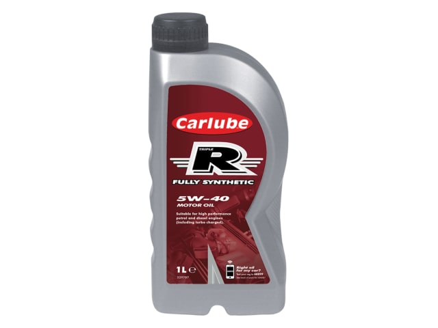 Carlube Triple R 5W-40 Fully Synthetic Oil 1L