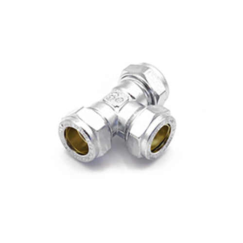 Centurion Chrome Compression Tee 15mm CO37P
