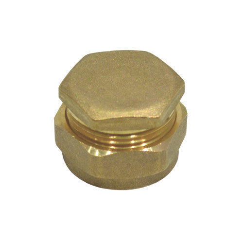 10mm Brass Compression Stop End