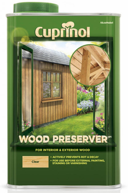 Cuprinol Wood Preserver Clear 1L