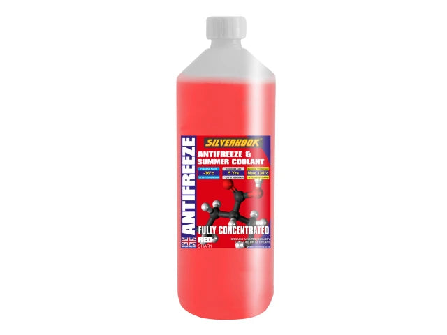 Fully Concentrated Antifreeze O.A.T. Red 4.5L