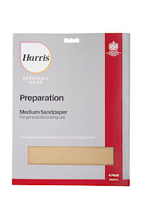 Harris Seriously Good Sandpaper Medium x 4 102064319