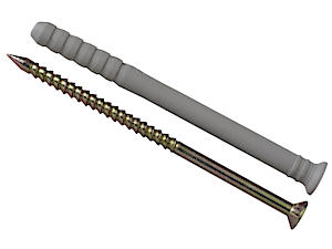 Hammer Fixing & Plug M8 x 80mm Bag 10
