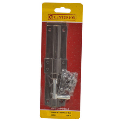Centurion Tower Bolt Black 150mm DB03P