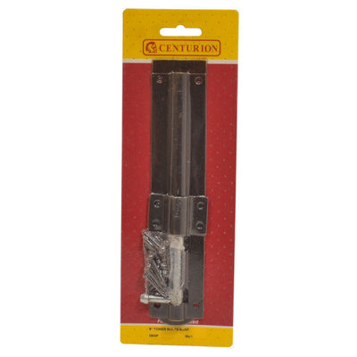Centurion Tower Bolt Black 200mm DB04P