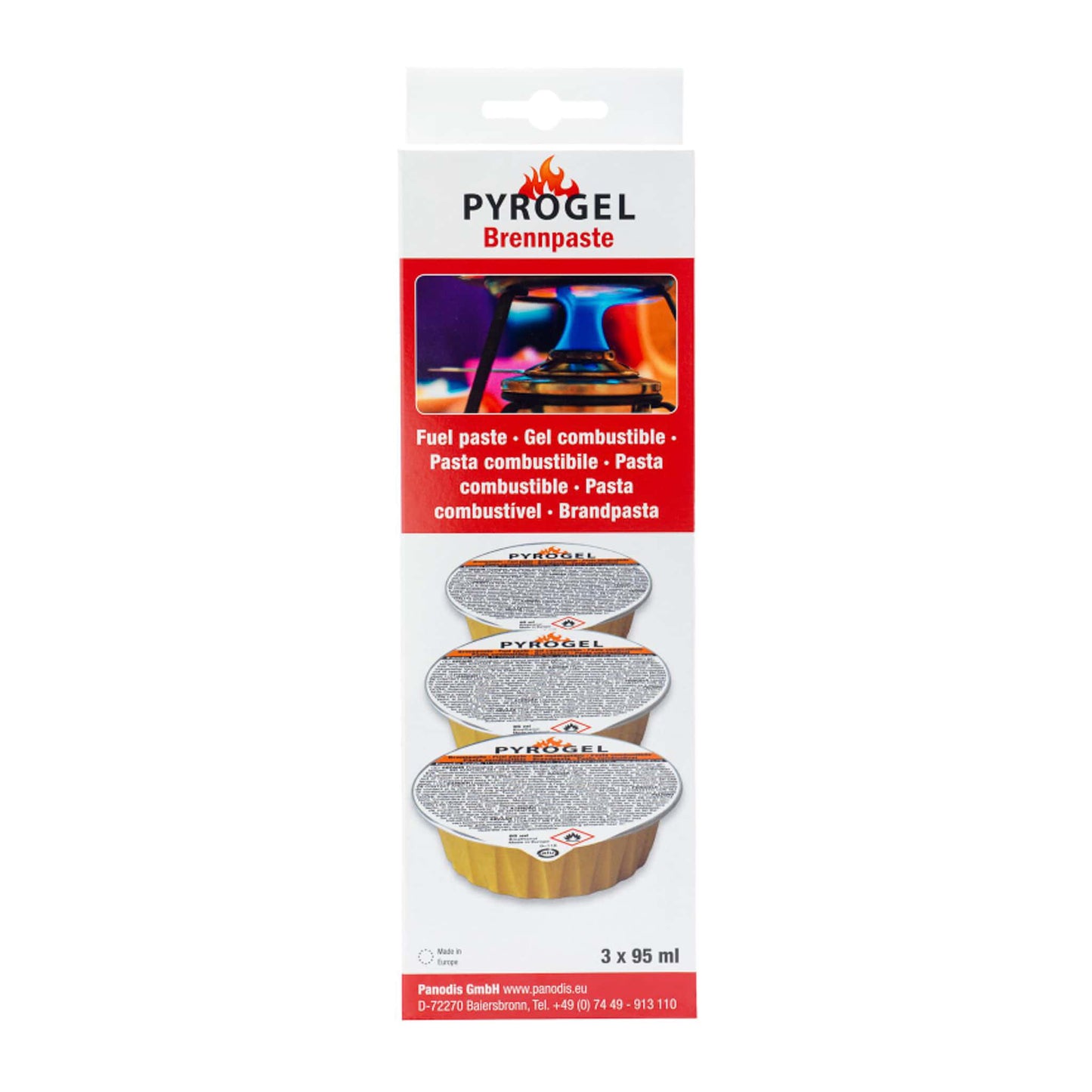 Till Gel Fondue Fuel 95g Pack 3 15800540