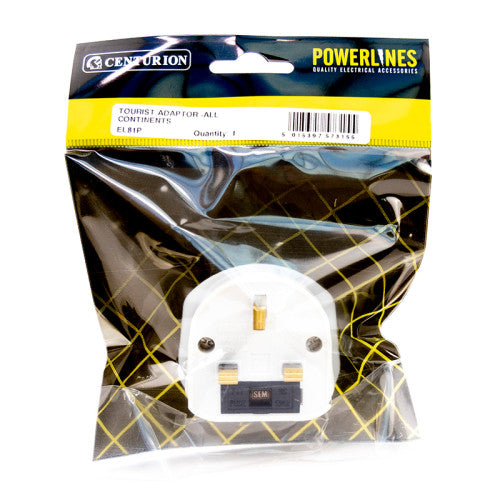 Centurion Travel Tourist Adaptor All Continents EL81P