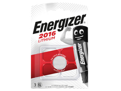 Energizer CR2016 Lithium Coin Battery x 1 CR2016P1