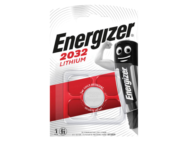 Energizer CR2032 Lithium Coin Battery x 1 S369
