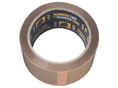 Everbuild Labelled Packing Tape Brown 48mm x 50m