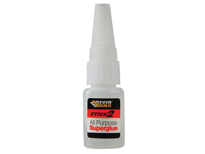 Everbuild Stick2 All Purpose Superglue Bottle 5g 5031