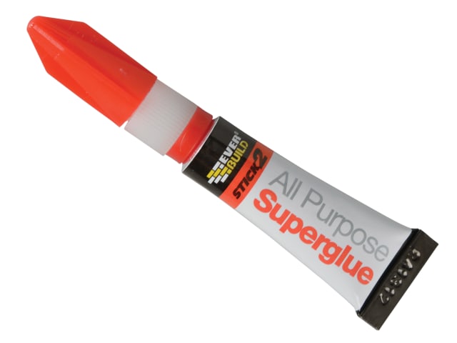 Everbuild Stick2 All Purpose Super Glue Tube 3g