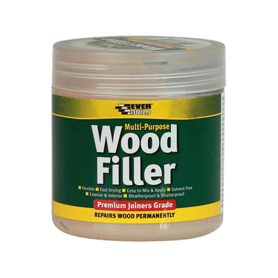 Everbuild Joiners Grade Wood Filler Mahogany 250ml