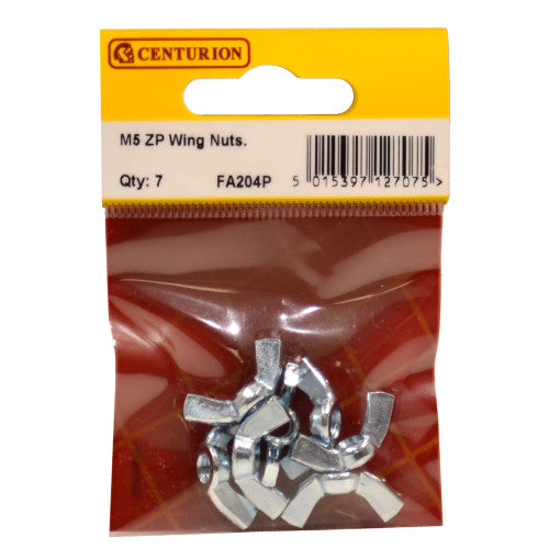 Centurion M5 ZP Wing Nuts Pack 7 FA204P