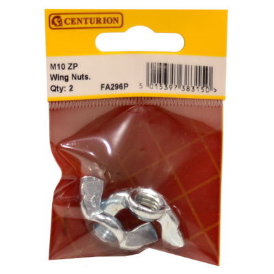 Centurion M10 ZP Wing Nuts Pack of 2 FA296P