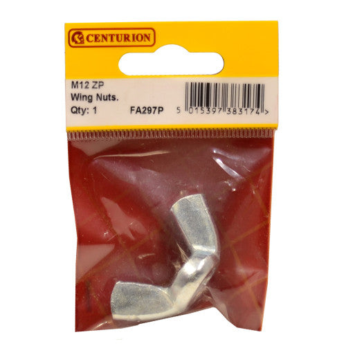 M12 ZP Wing Nuts