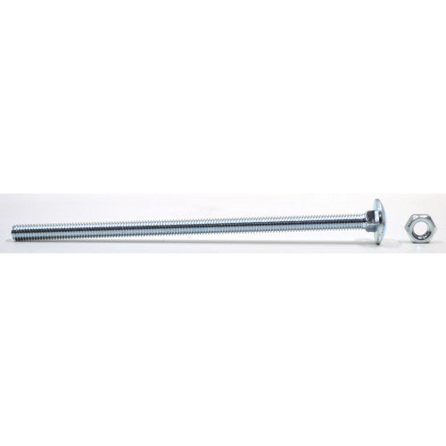 Centurion M6 x 130mm ZP Cup Sq Hex Carriage Bolts Nuts 6 Pack FA427P