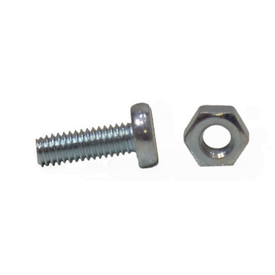 Centurion M4 x 20mm ZP Pan Head Machine Screws & Nuts 11pk FA476P