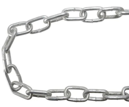 Faithfull Galvanised Chain Link 5mm x 25m 160kg Load