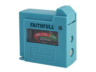 Faithfull Battery Tester AA AAA C D 9V