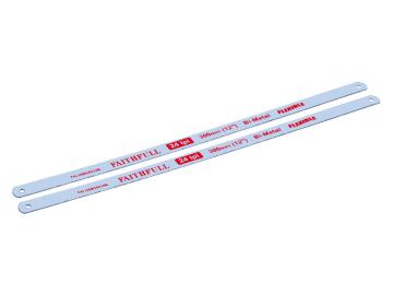 Faithfull Hacksaw Blades 300mm 24 TPI Pack of 2