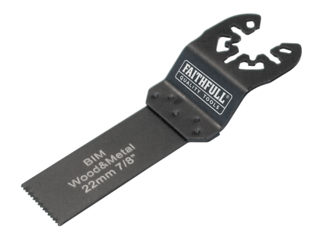 Faithfull Multi-Functional Tool Flush Cut 22mm Wood Bi-Metal