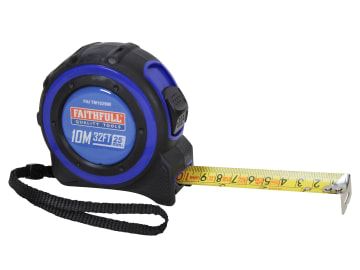 Faithfull Trade Tape Measure 10m/33ft 25mm