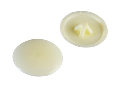 Pozi Compatible Cover Cap Cream No. 6-8 Bag 50