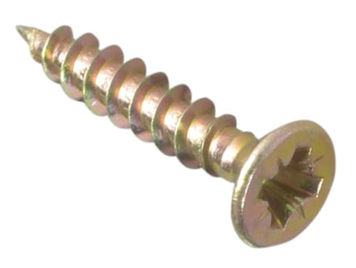 Forgefix Multi-Purpose Pozi CSK ST ZYP 3.5 x 25mm Box 200
