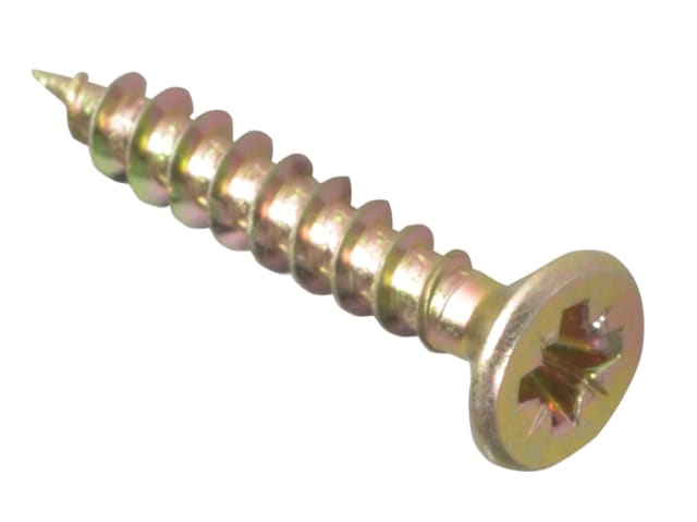 Forgefix Multi-Purpose Pozi CSK ST ZYP 4.0 x 25mm Box 200