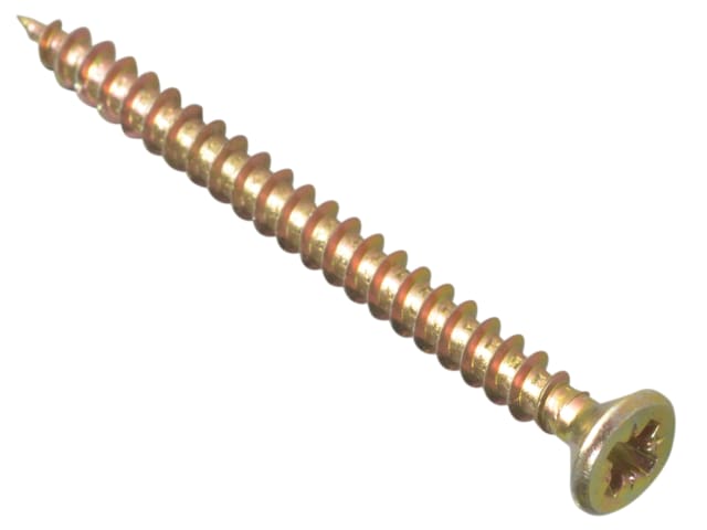 Forgefix Multi-Purpose Pozi CSK ST ZYP 4.0 x 50mm Box 200