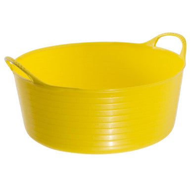 Gorilla Tubs Tub Trug Shallow Yellow 15L SP15Y