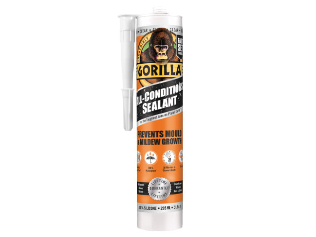 Gorilla All Conditions Sealant Clear 295ml