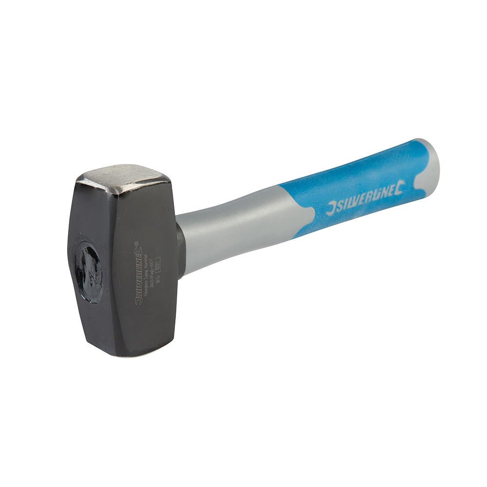 Silverline Lump Hammer Fibreglass 2lb 0.91kg