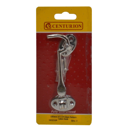 Centurion Silent Pattern Cabin Hook CP 100mm HE232P
