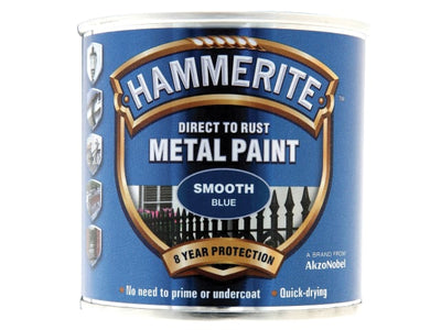 Hammerite Direct To Metal Smooth Blue 250ml