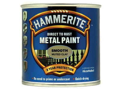 Hammerite Direct To Metal Smooth Muted Clay 250ml