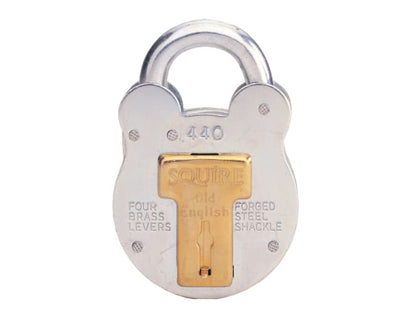 Squire Old English Padlock Galvanised 440 50mm
